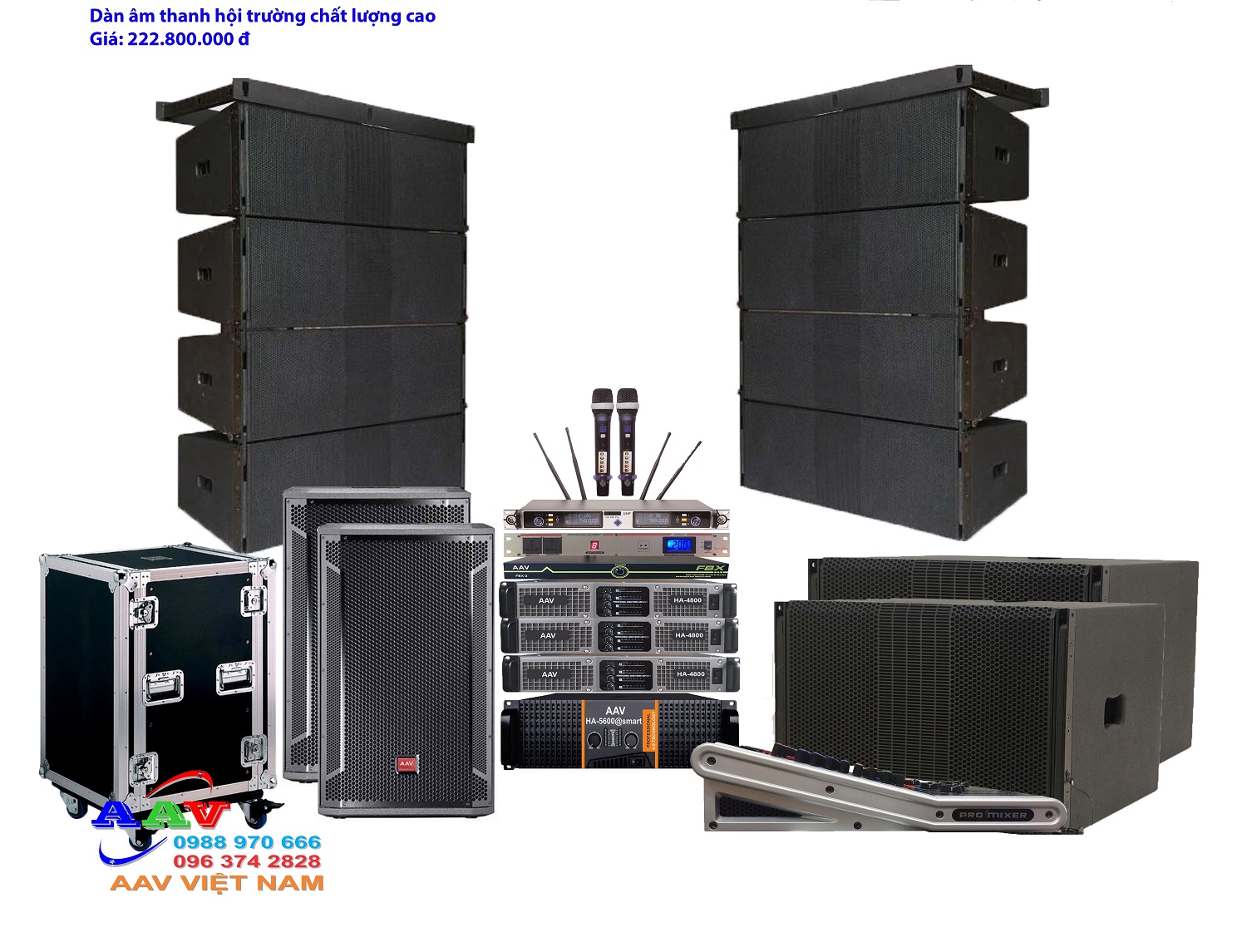 dàn loa hội trường chất lượng cao